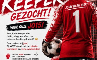 JO15 zoek nieuwe keeper voor komend seizoen