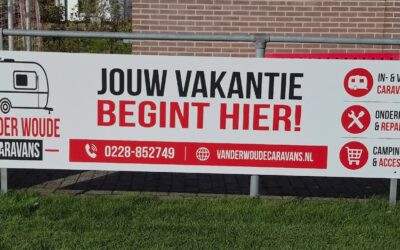 Van der Woude Caravans nieuwe sponsor